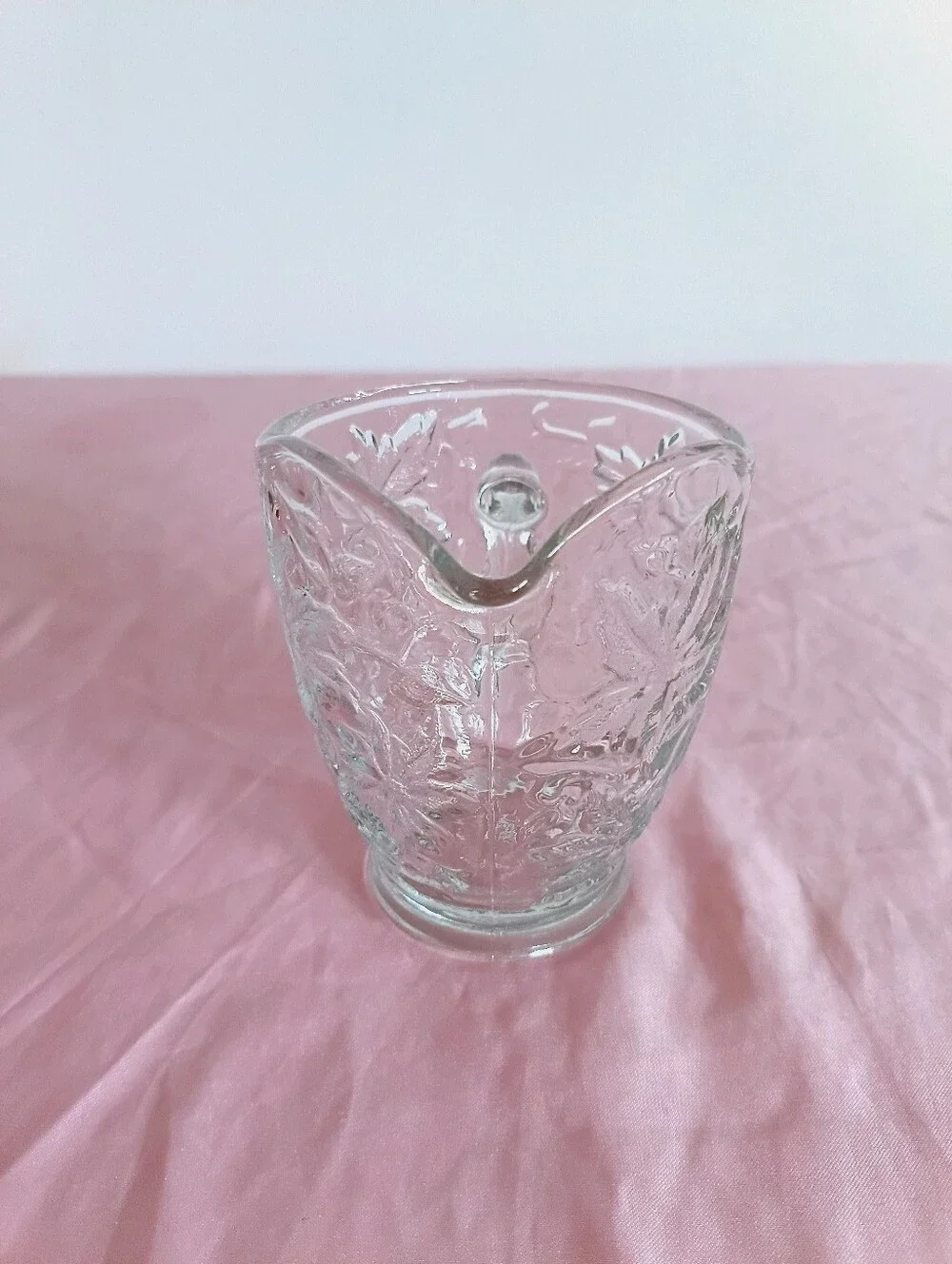 PRINCESS HOUSE FANTASIA CLEAR GLASS CREAMER